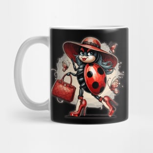 Elegant Ladybug Runway Mug